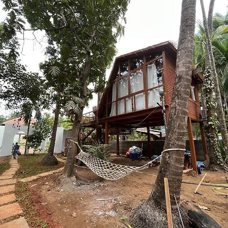 Mangifera Treehouse-Elixir Beach Farm-Jacuzzi-Cozy Villa Alībāg Eksteriør bilde